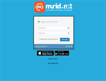 Tablet Screenshot of murid.net